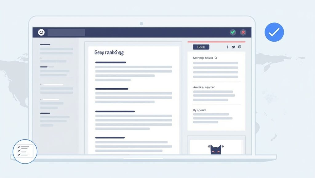 how to structure articles for better geo rankings
