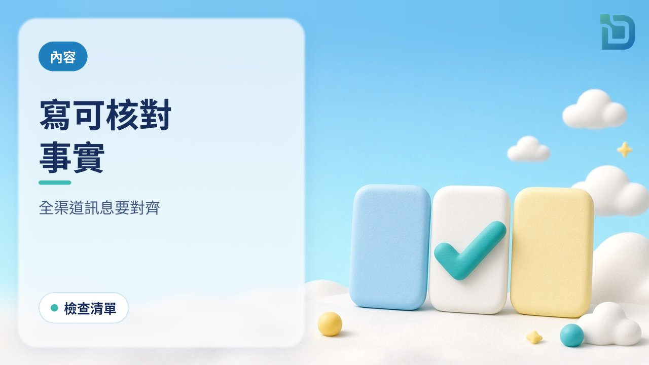 比較品牌卡：三張軟陶內容卡，一張打勾