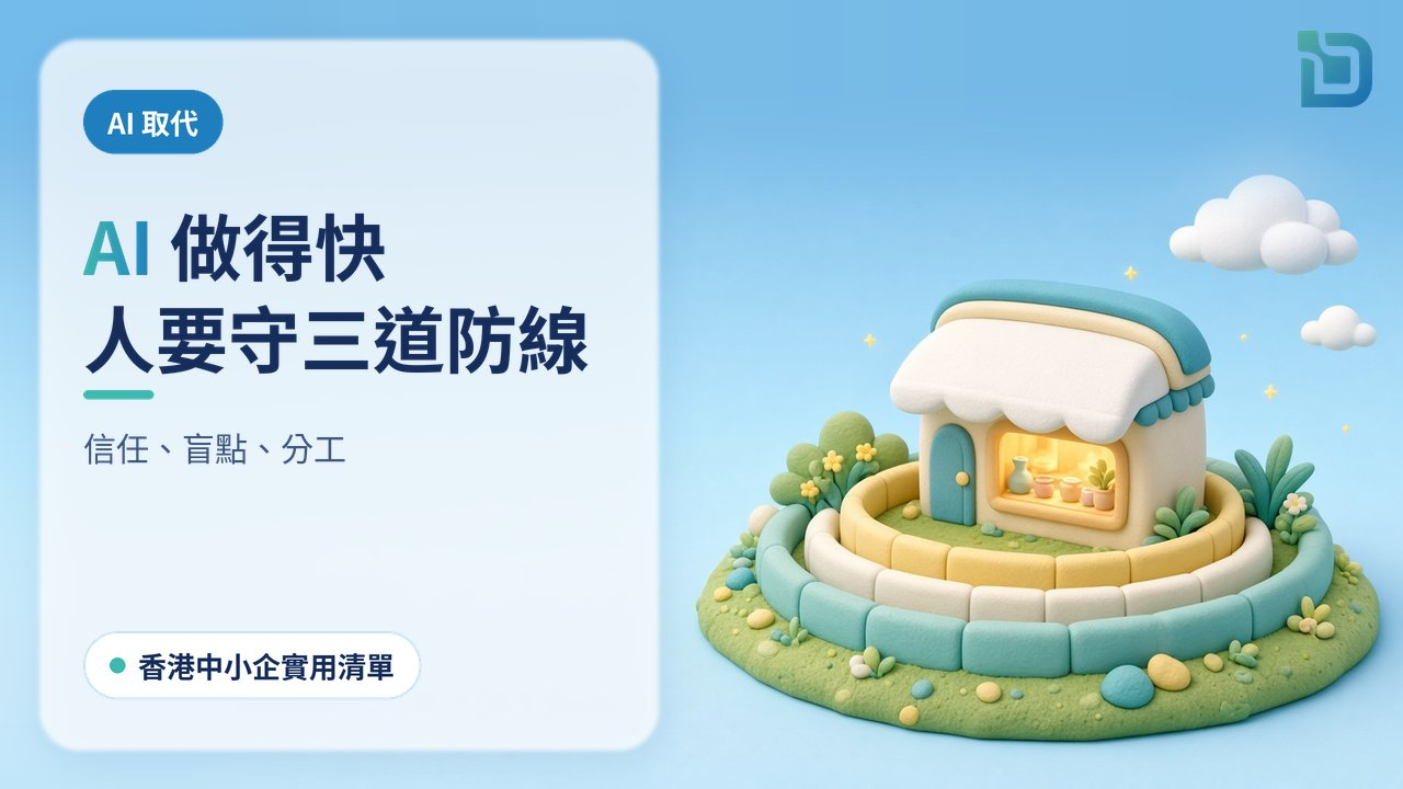 AI 會取代你的市場推廣嗎?香港中小企做 SEO 和 GEO 要守住的三道「人手防線」